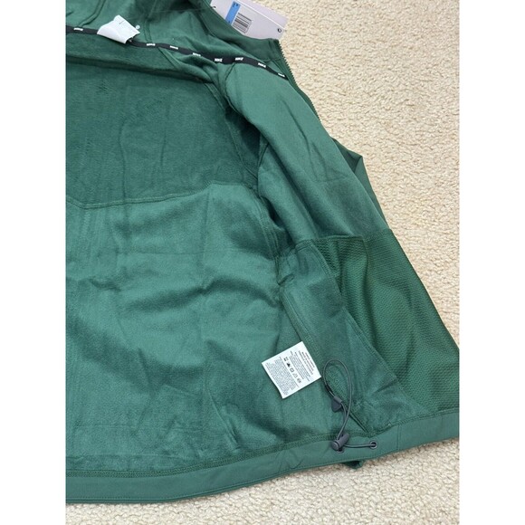 NWT NIKE KIDS' STOCK THERMA-FIT LS PRE-GAME FULL ZIP HOODIE GREEN BOYS SZ M - Picture 4 of 9